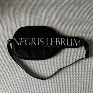 Negris Lebrum black pickleball racket